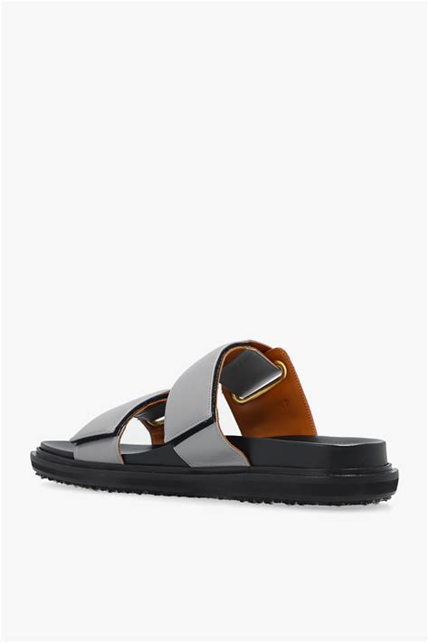 marni leather slides.